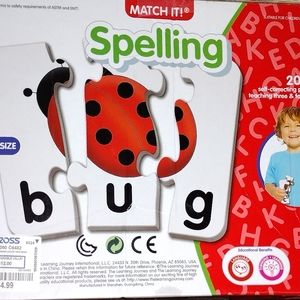 Match fit Spelling puzzle 20 pieces